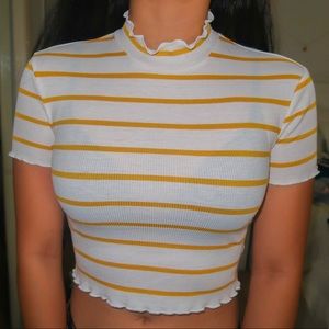 forever 21 mock high neck top